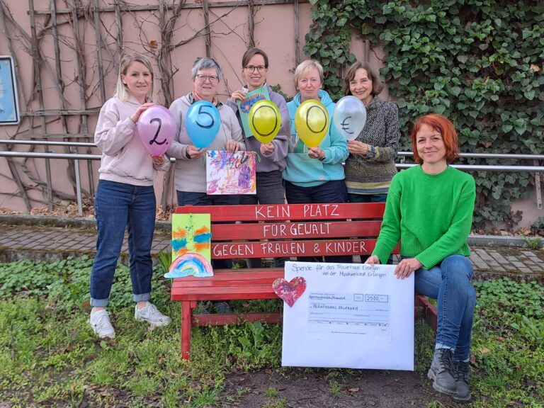 Übergabe der Spendensumme